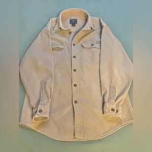 Vintage Tan Button-up From Woolrich